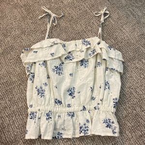 American eagle floral tank